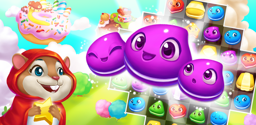 Macaron Pop : Sweet Match 3