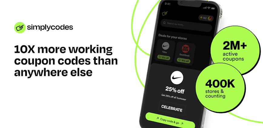 SimplyCodes: Coupons & Rewards