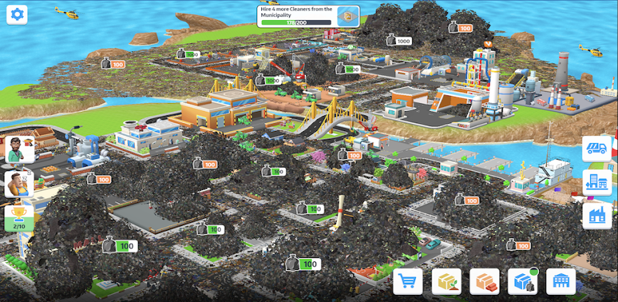 Trash Tycoon Idle business