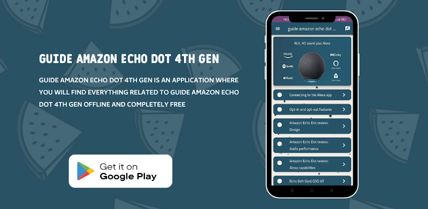 Amazon Echo dot 4th Gen Guide