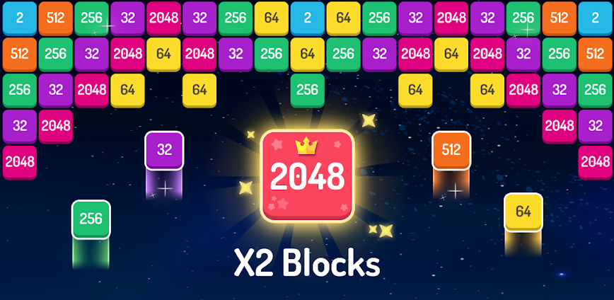 X2 Blocks® – Number Games 2048
