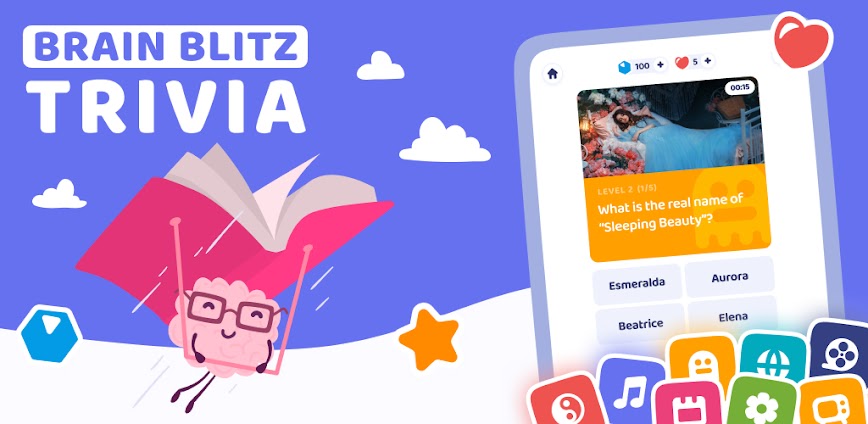 Brain Blitz Trivia-Quiz Test