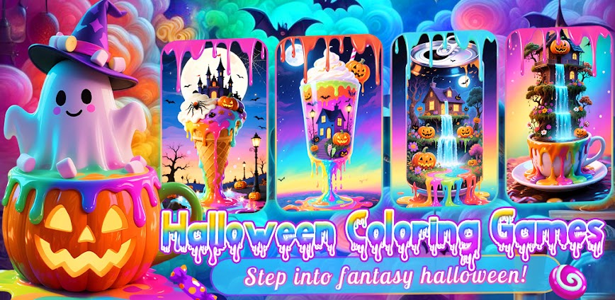 Halloween Coloring Games