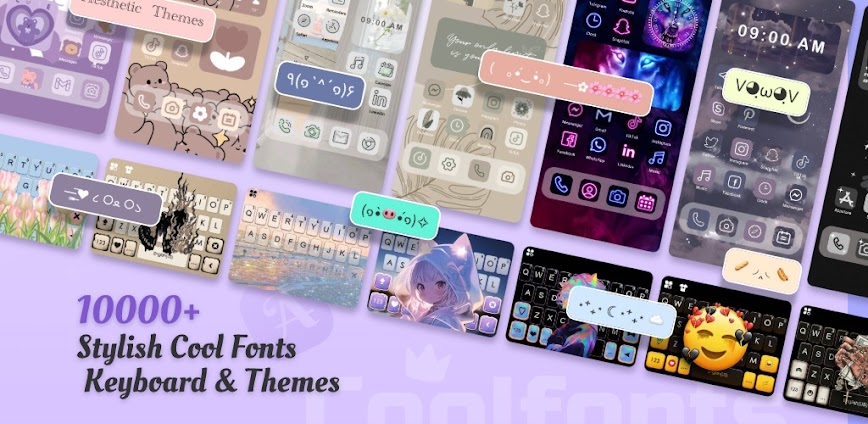Cool Fonts – Keyboard & Themes