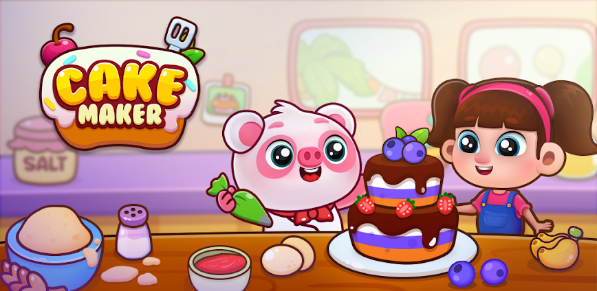 Cake Maker: Kids Cooking Games