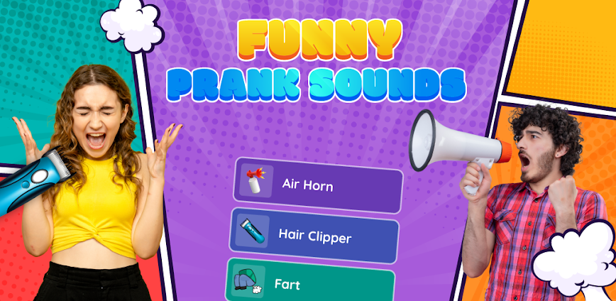 Prank sound: Haircut & Fart