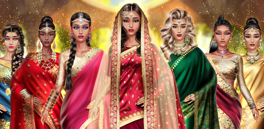 Indian Bride: Wedding Dress Up