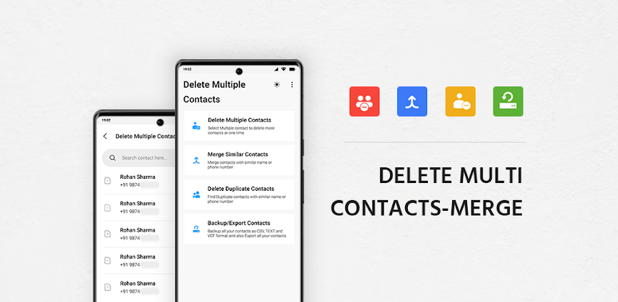 Delete Multi Contacts – Merge