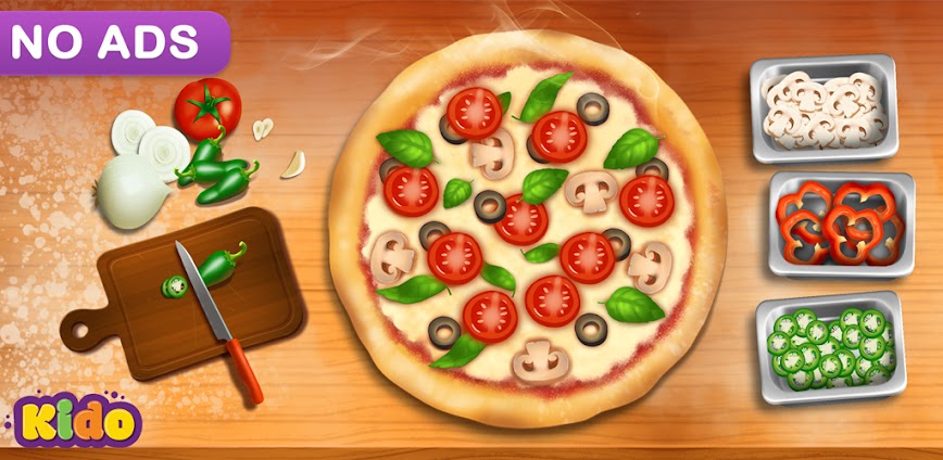 Pizza Baking Kids Games