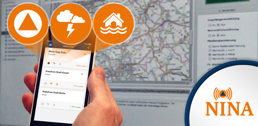 NINA – Die Warn-App des BBK
