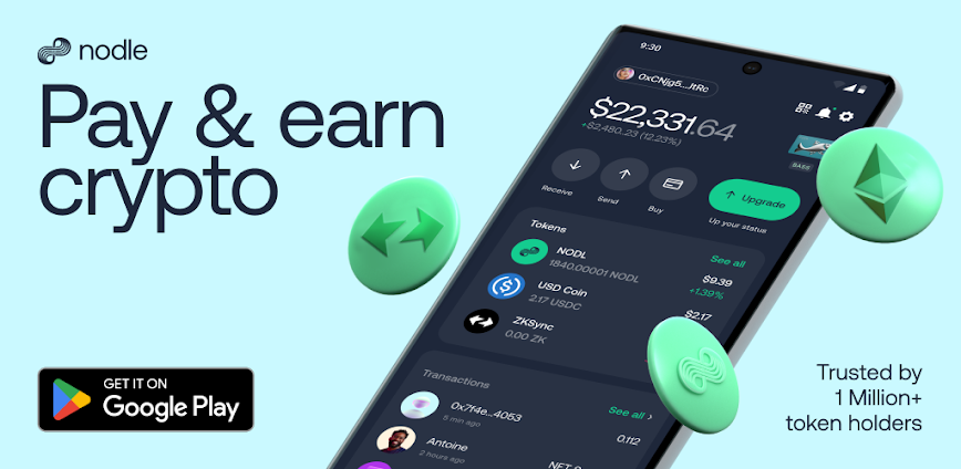 Nodle Cash Wallet: Pay & Earn