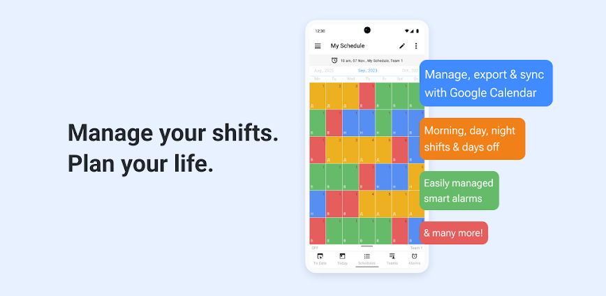 Shift Calendar (Roster)