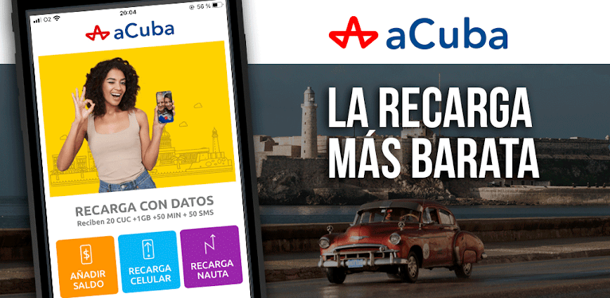 aCuba – La Recarga más Barata