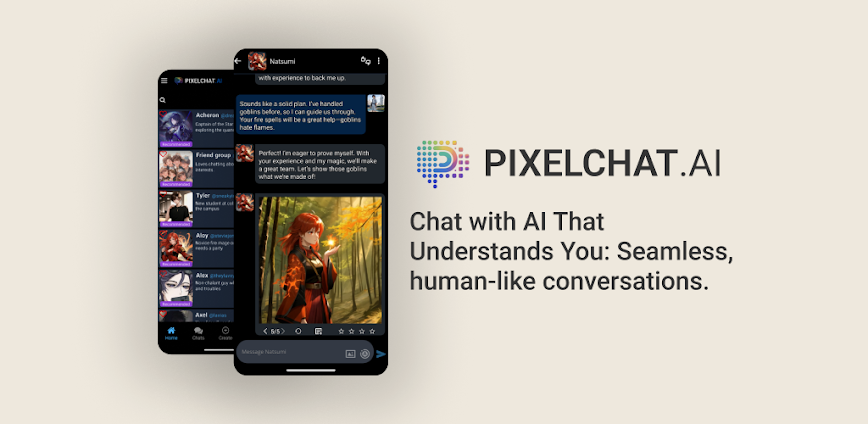 PixelChat – AI Character Chat