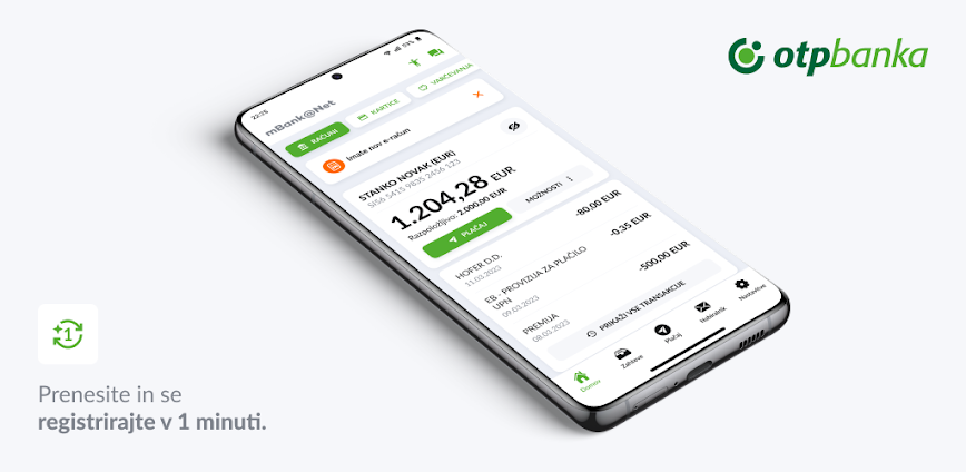 mBank@Net – SLO mobile bank