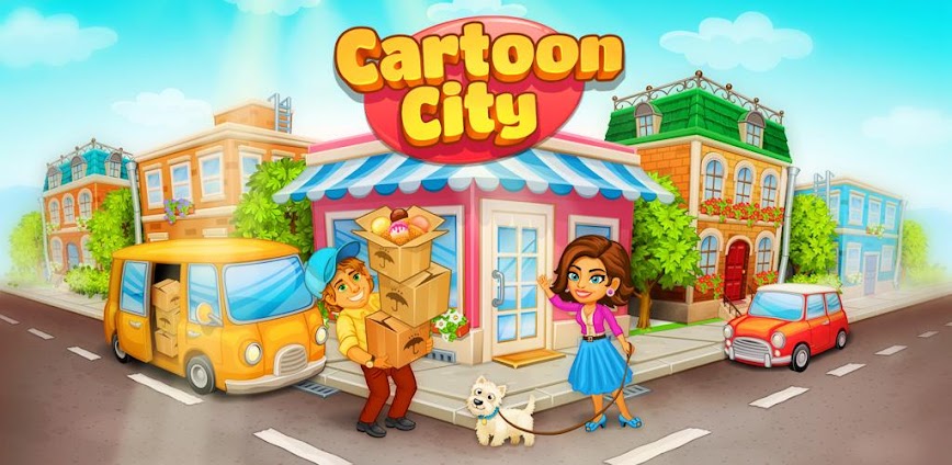 Cartoon City – farm to village