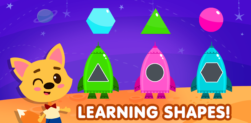 Shape learning: baby games 2 4
