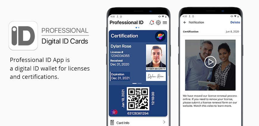 Professional ID: Certification