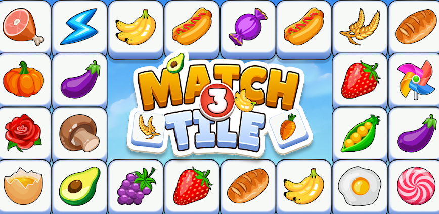 Match 3 Tiles – Sorting Games