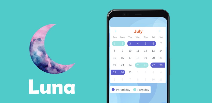 Luna Period Tracker For Teens