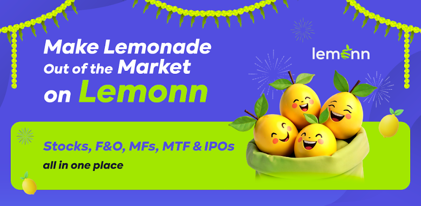 Lemonn: Stocks, Demat, IPO, MF