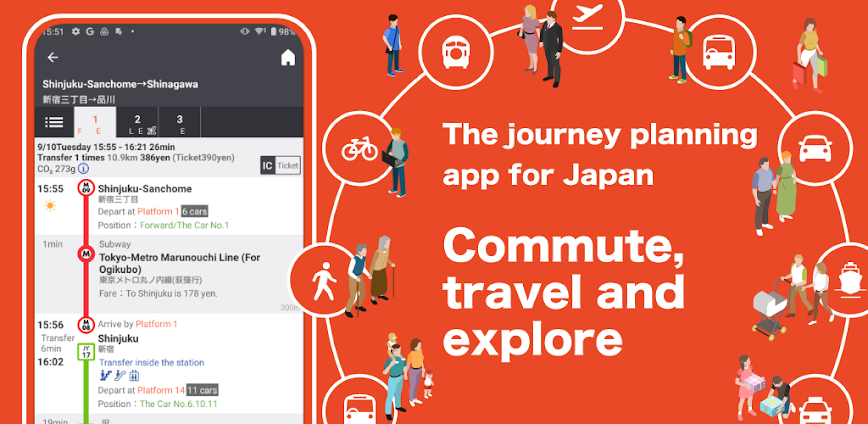 Japan Transit Planner
