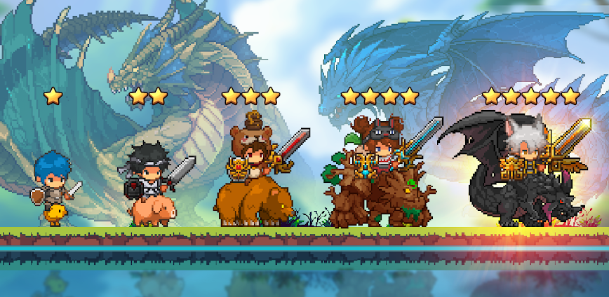 Dragon Slayer : Pixel Idle RPG