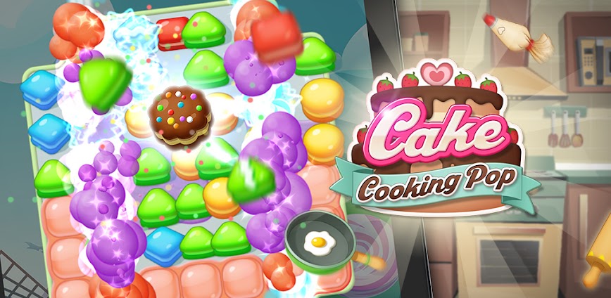 Cake Cooking POP : Match3