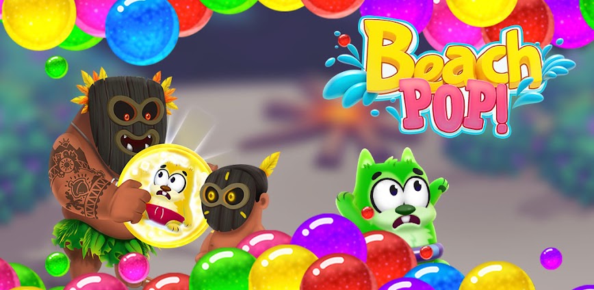 Bubble Shooter: Beach Game Pop