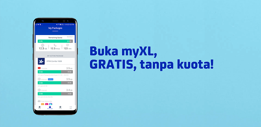myXL – XL, PRIORITAS & HOME