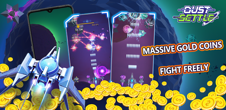 Dust Settle 3D – Galaxy Attack