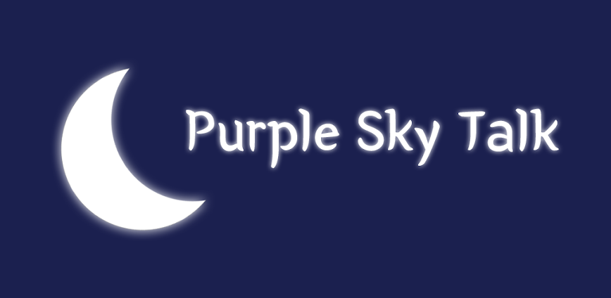 Purple Sky 카톡테마