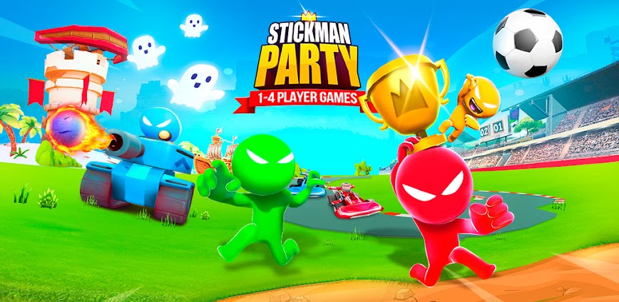 Stickman Party 234 MiniGames
