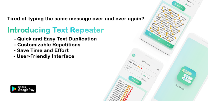 Text Repeater App For WA 10000