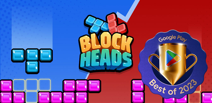 Block Heads: Duel puzzle games