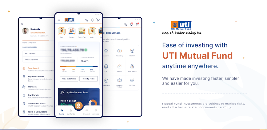 UTI Mutual Fund Invest Online