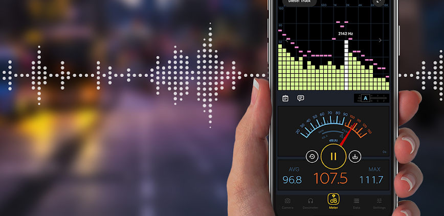 Decibel X – Pro Sound Meter