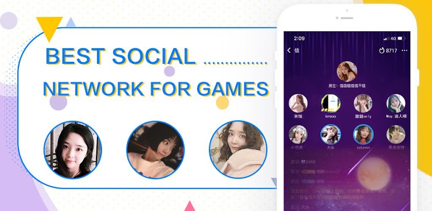 Partying – Games, chat, text