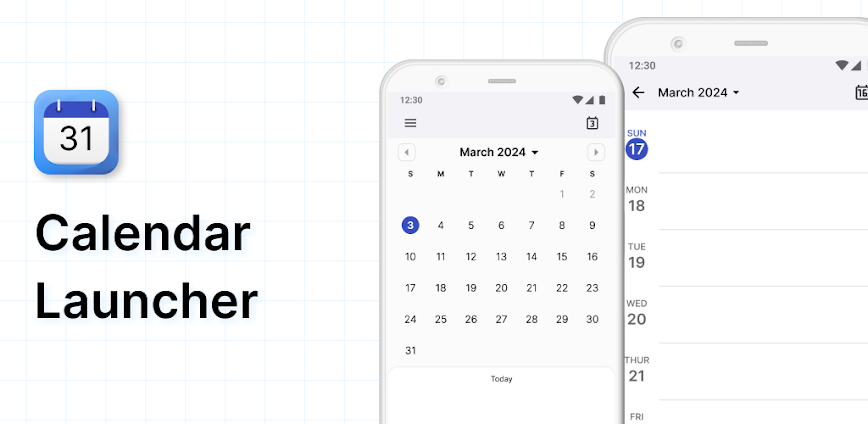 2025 Calendar Launcher