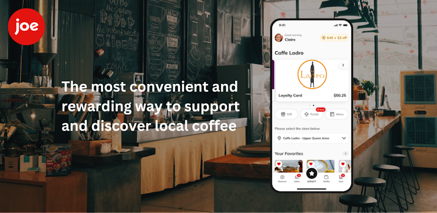 Joe – Order Ahead & Rewards