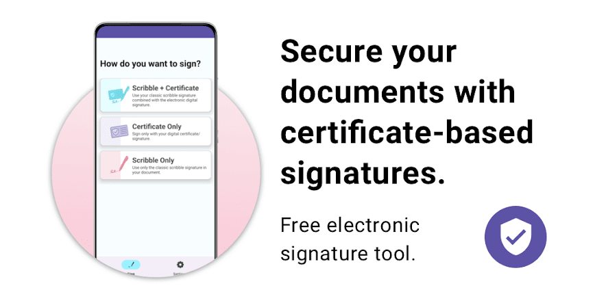 Sign with Digital Certificate