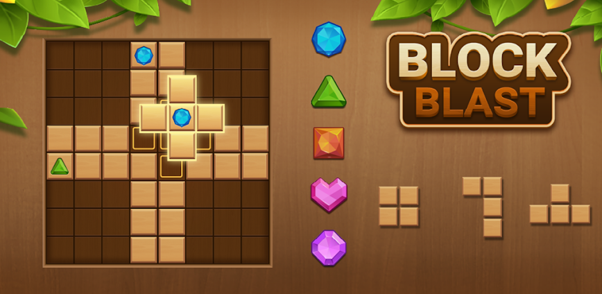 Block Puzzle – Wood Blast