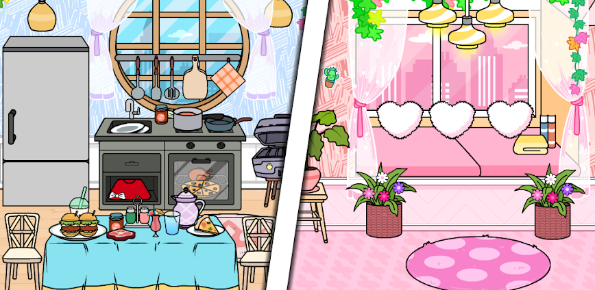 Tizi Princess Home Design Game