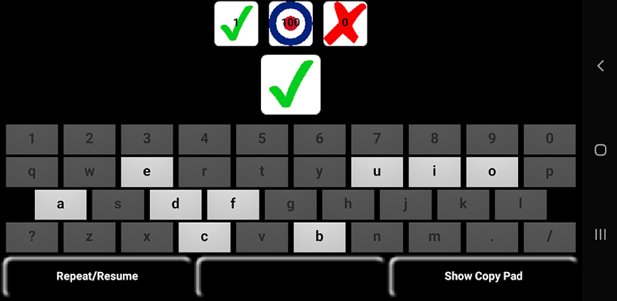 30 WPM CW Morse code trainer