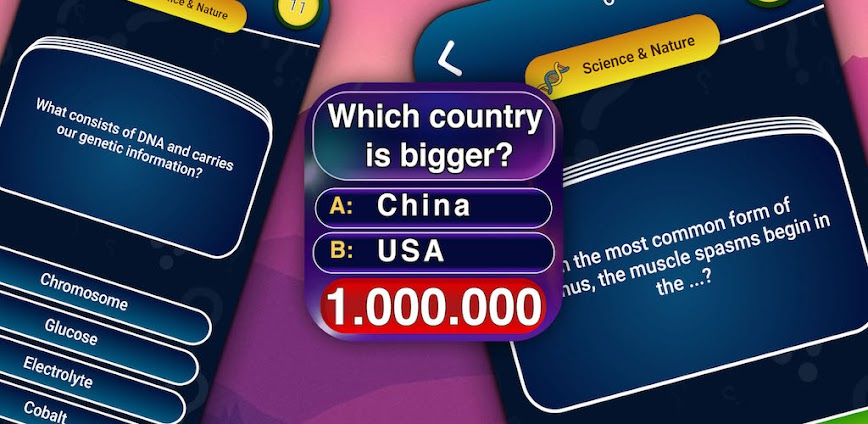 Millionaire Trivia Quiz