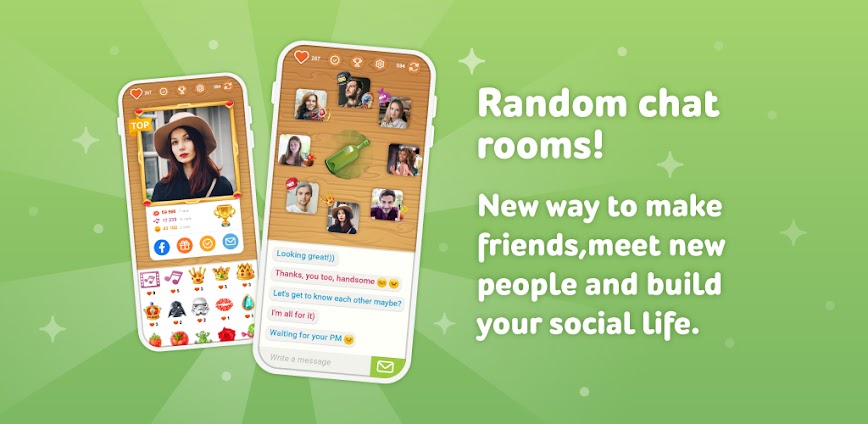 Spin the Bottle: Chat Rooms