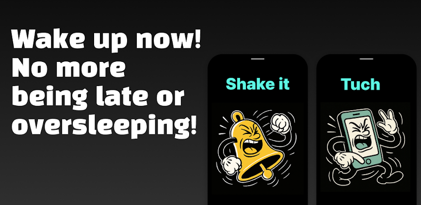 Shake it Alarm – Clock & Sleep