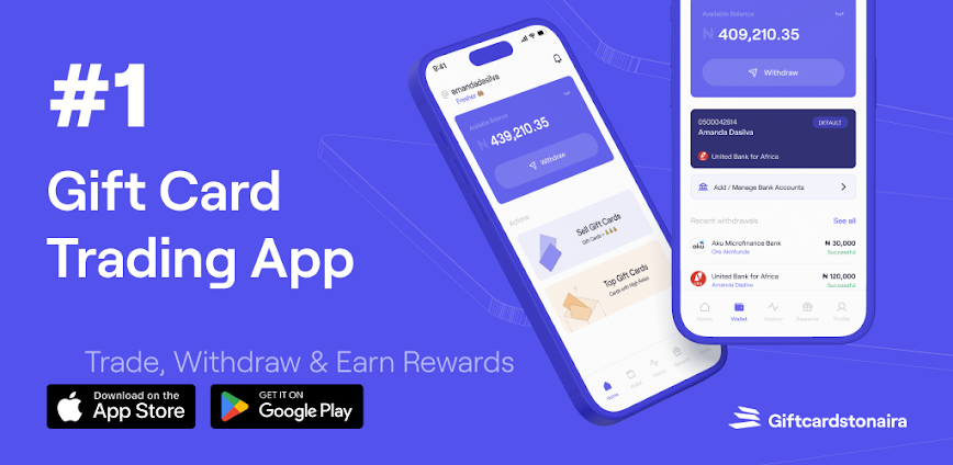 GiftCardsToNaira:Sell GiftCard