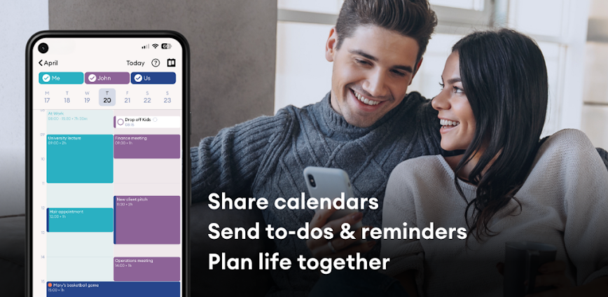 Cupla Shared Couple Calendar