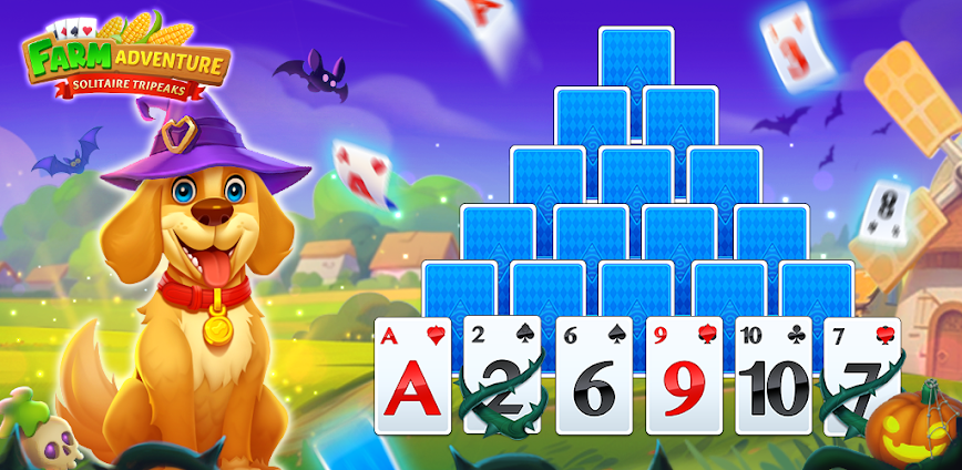 Solitaire Farm Adventure Games